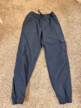 Andy & Evan Navy Drawstring Cargo Joggers